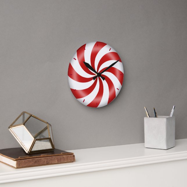 Peppermint Candy Clock (Office)