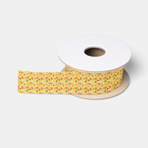 Peppermint Candy,Gingerbread Man and cake Satin Ribbon