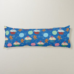 Peppermint Candy ,Gingerbread Man and cup cake Body Cushion