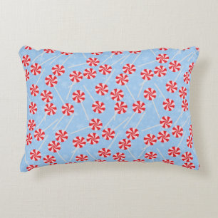 Peppermint Candy Mints Christmas Decorative Cushion