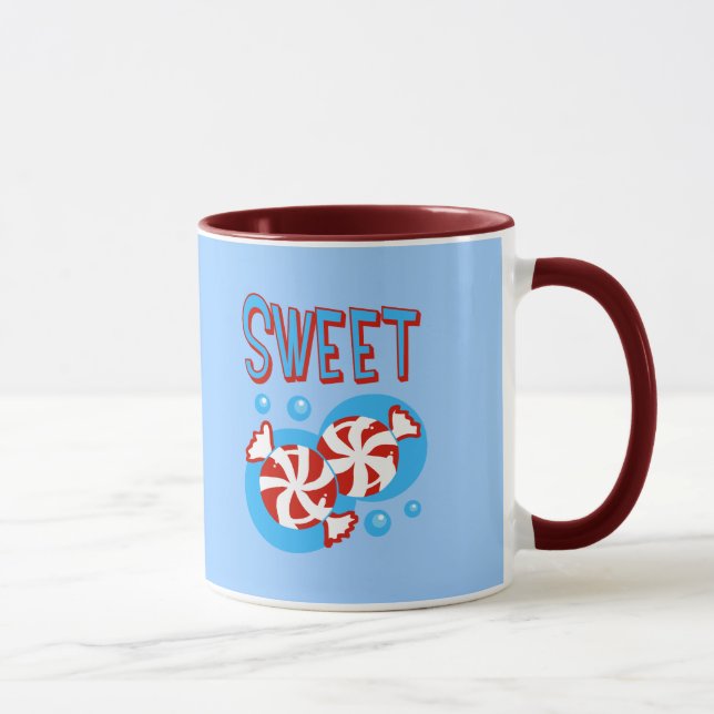 Peppermint Candy Mug (Right)