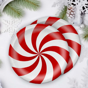 Peppermint Candy   Paper Plate