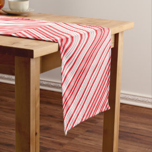 Peppermint Chevron Table Runner