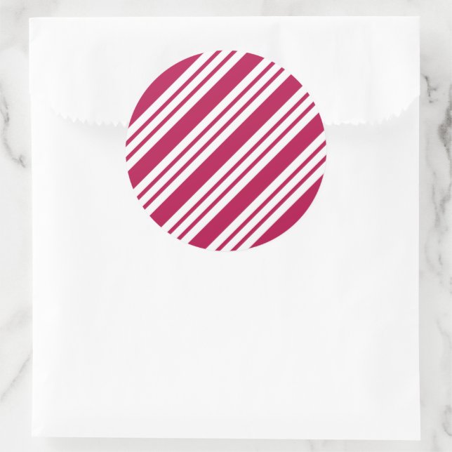 Peppermint Christmas Candy Stickers  (Bag)