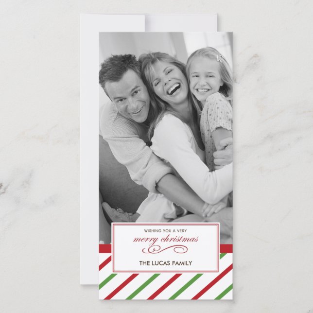 Peppermint Christmas Card (Front)