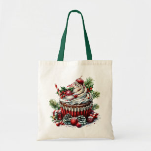 Peppermint Cupcakes Tote Bag