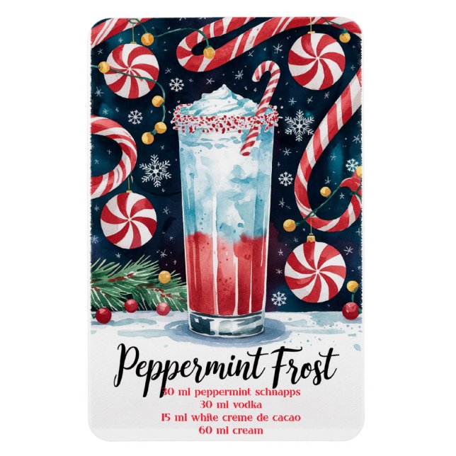 Peppermint Frost Magnet (Vertical)