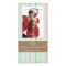 Peppermint green photo christmas card