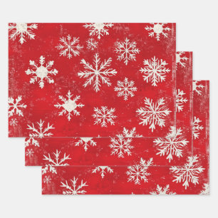 Peppermint Holidays Wrapping Paper Sheet