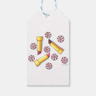 Peppermint Kisses Gift Tags
