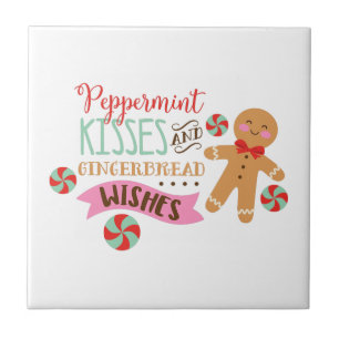 Peppermint Kisses Tile