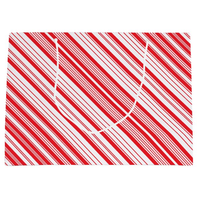 Peppermint Large Gift Bag (Front)