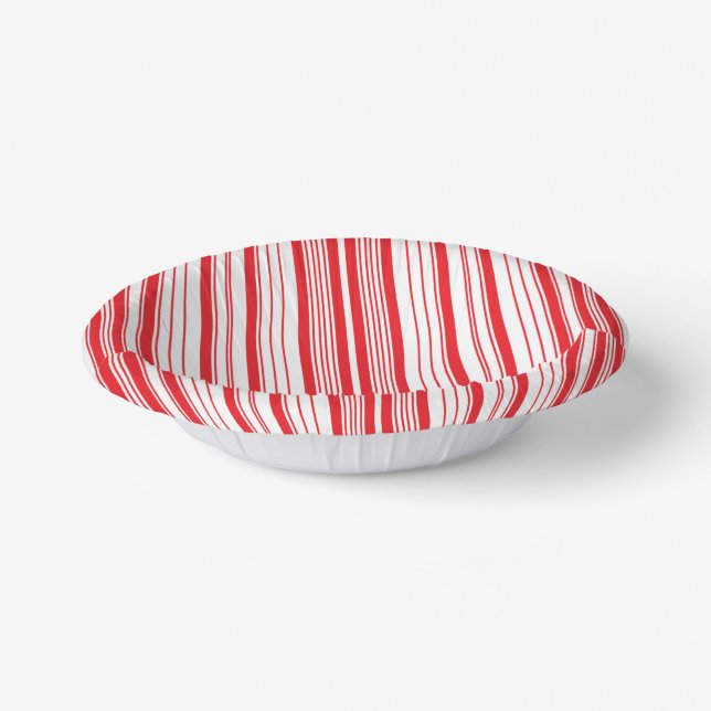 Peppermint Paper Bowls Paper Plate (Angled)