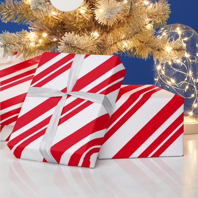 Peppermint Paper- Fruit stripe Wrapping Paper (Holidays)