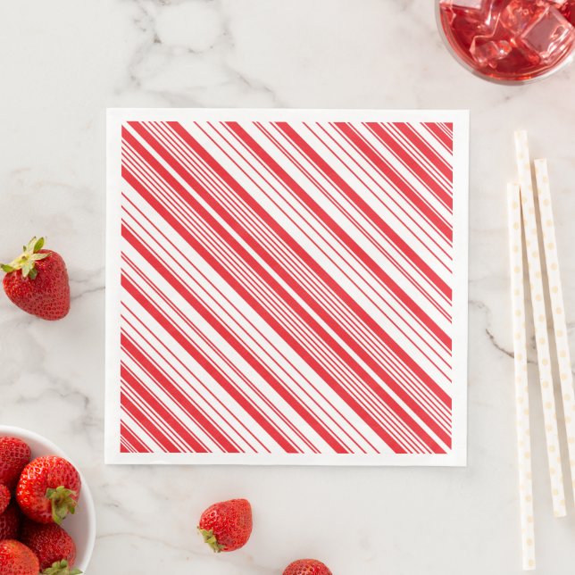 Peppermint Paper Napkins (Insitu)