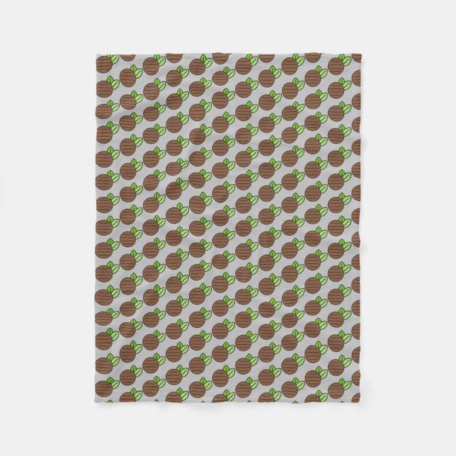 peppermint-patty fleece blanket (Front)