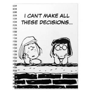 Peppermint Patty & Marcie at the Wall Notebook