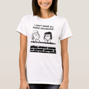 Peppermint Patty & Marcie at the Wall T-Shirt