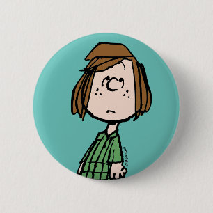 Peppermint Patty Rolling Eyes 6 Cm Round Badge