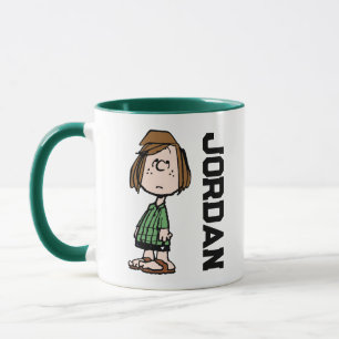Peppermint Patty Rolling Eyes   Add Your Name Mug