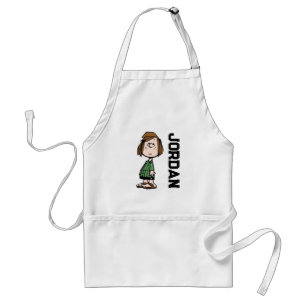 Peppermint Patty Rolling Eyes Add Your Name Standard Apron