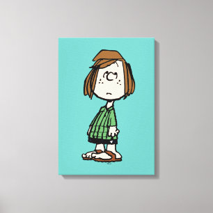 Peppermint Patty Rolling Eyes Canvas Print