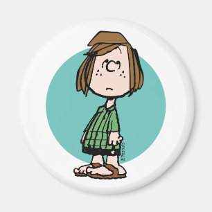 Peppermint Patty Rolling Eyes Magnet