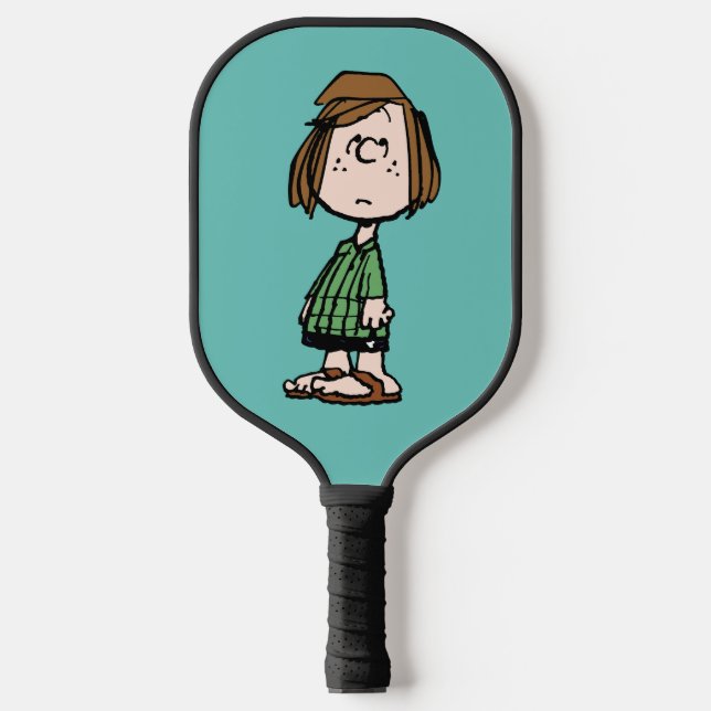 Peppermint Patty Rolling Eyes Pickleball Paddle (Front)
