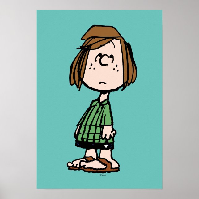 Peppermint Patty Rolling Eyes Poster (Front)