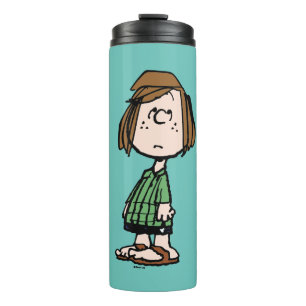 Peppermint Patty Rolling Eyes Thermal Tumbler