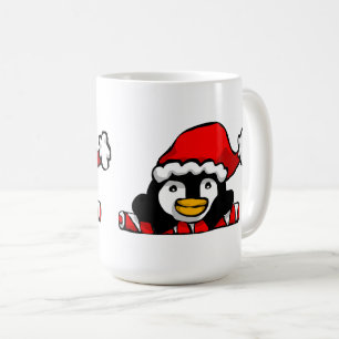 Peppermint Penguin Mug