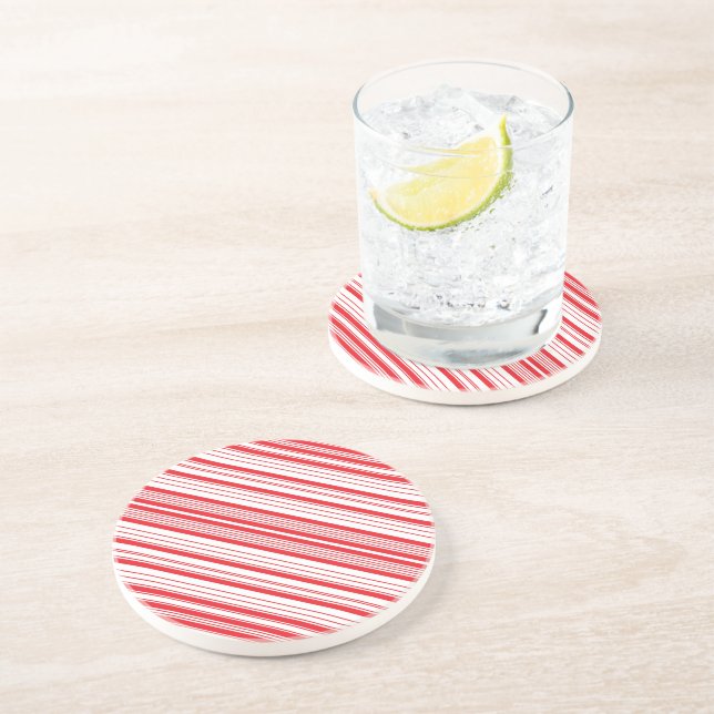 Peppermint Sandstone Coaster (Side)