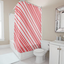 Peppermint Shower Curtain