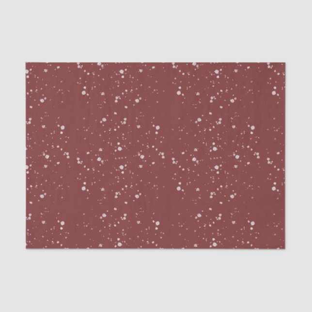 Peppermint Snow Tissue Paper (Front)