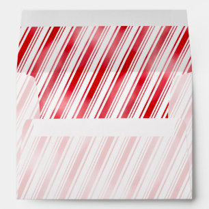Peppermint Stripe Envelope