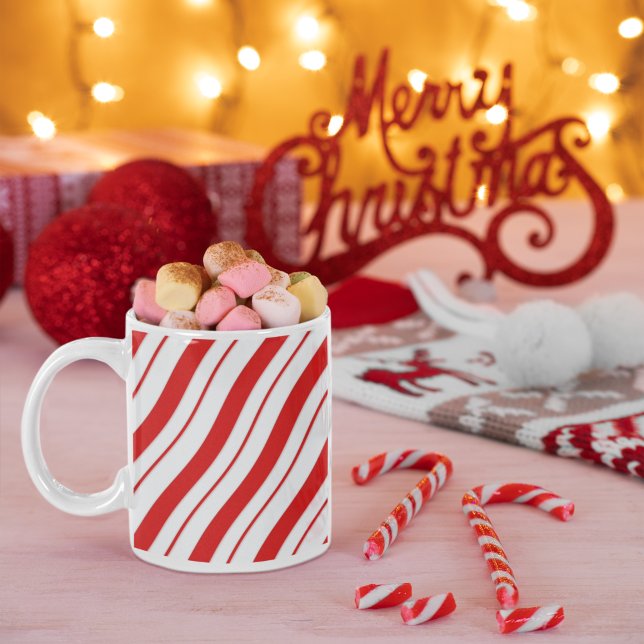 Peppermint Stripes Coffee Mug (Creator Uploaded)