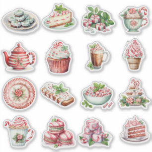 Peppermint Treats Red and Green