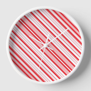 Peppermint Wood Framed Clock