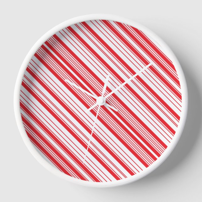 Peppermint Wood Framed Clock (Front)