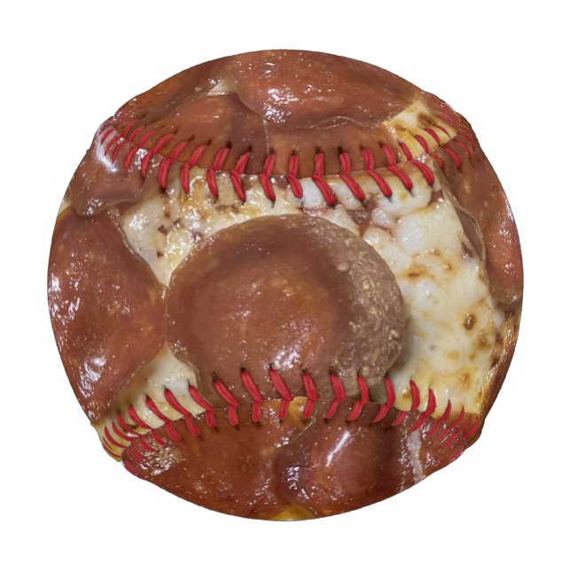 Pepperoni Pizza Baseball (Front)