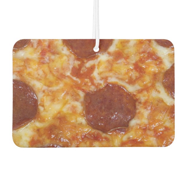 Pepperoni Pizza Car Air Freshener (Front)