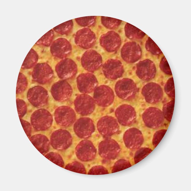 Pepperoni Pizza Magnet (Front)
