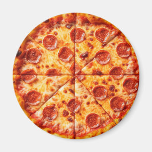 Pepperoni Pizza Magnet