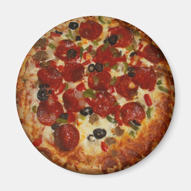 Pepperoni Pizza Magnet (Front)