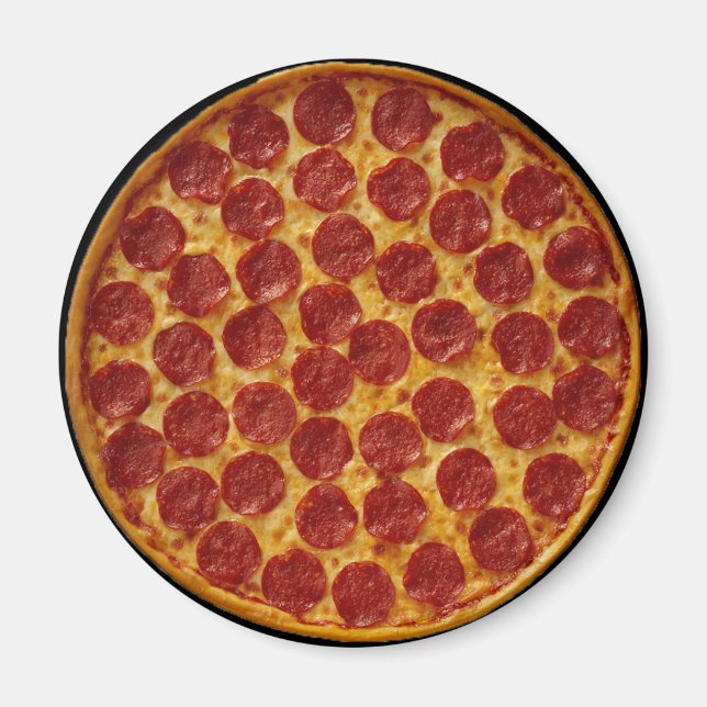 PEPPERONI PIZZA MAGNET (Front)