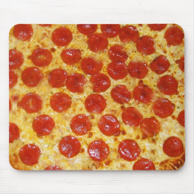 Pepperoni Pizza Mouse Mat (Front)