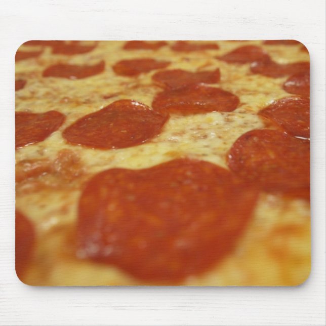 pepperoni pizza mouse mat (Front)