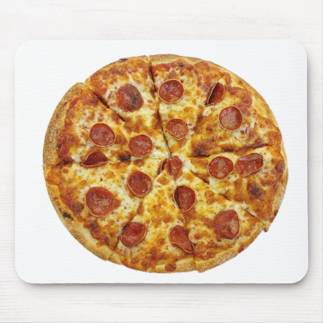 Pepperoni Pizza Mouse Mat (Front)