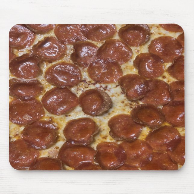 Pepperoni Pizza Mouse Mat (Front)