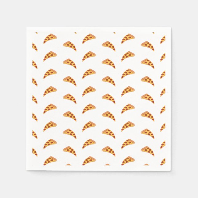 Pepperoni pizza napkin (Front)